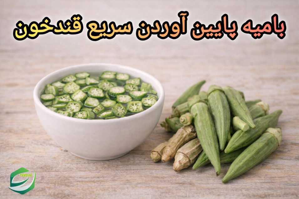 بامیه پایین آوردن سریع قندخون