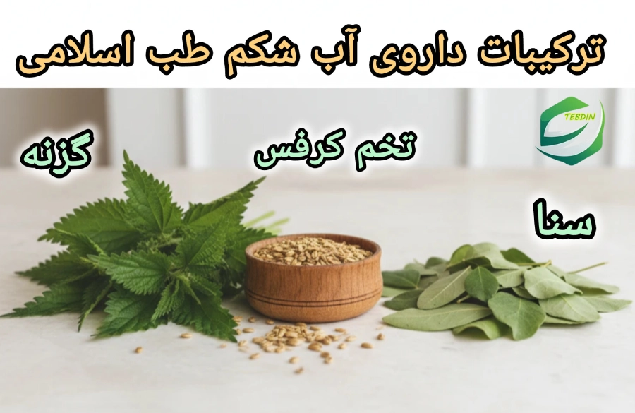 ترکیبات داروی آب شکم آملجطب اسلامی
