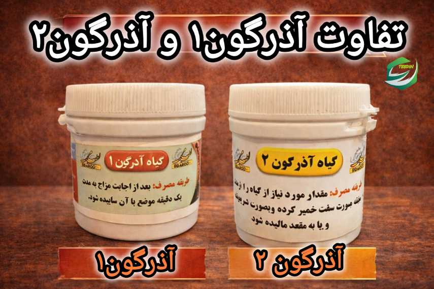 تفاوت آذرگون۱ و آذرگون۲