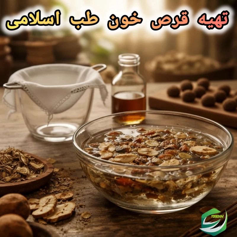 تهیه قرص خون طب اسلامی