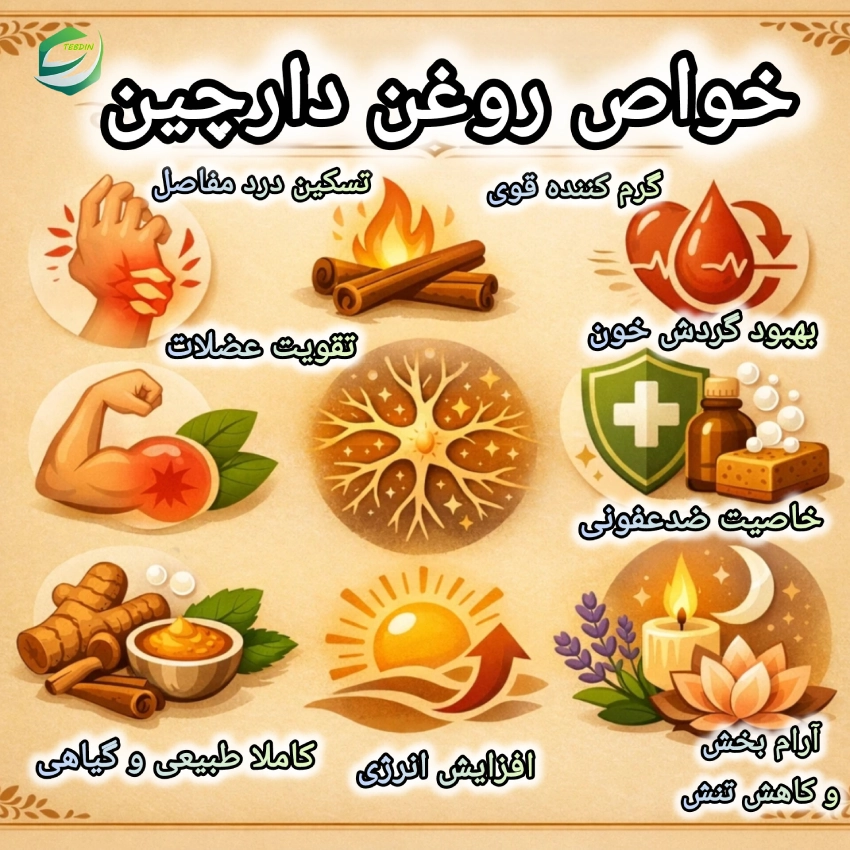 روغن دارچین 4 خواص روغن دارچین 1