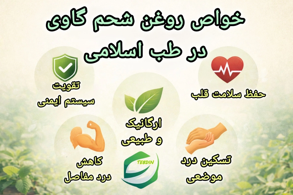 خواص روغن شحم گاوی در طب اسلامی