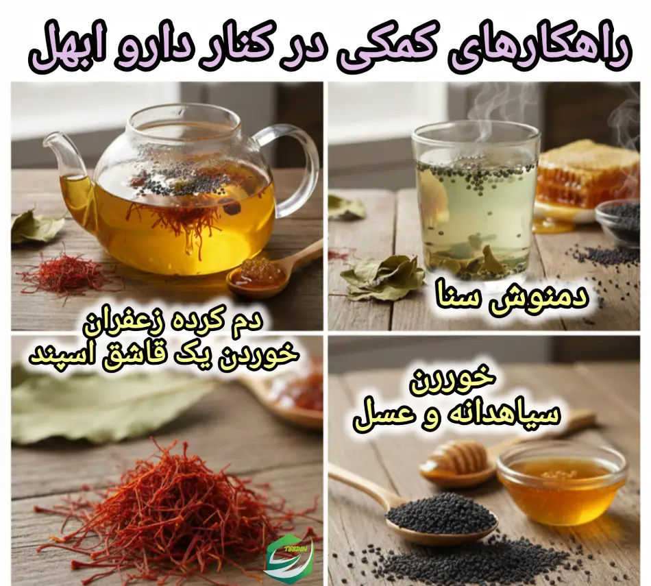 راهکارهای کمکی در کنار دارو ابهل
