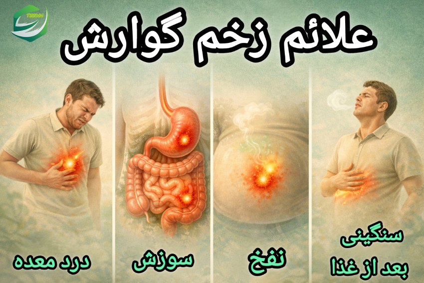 علائم زخم گوارش