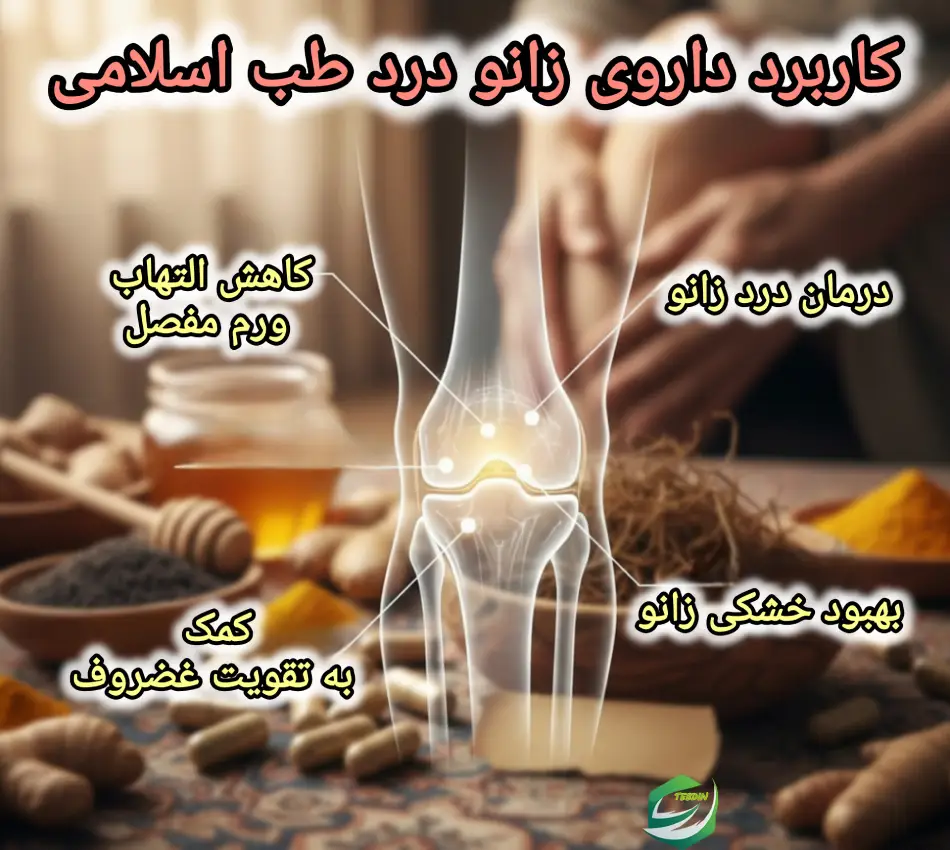 کاربرد داروی زانو درد طب اسلامی