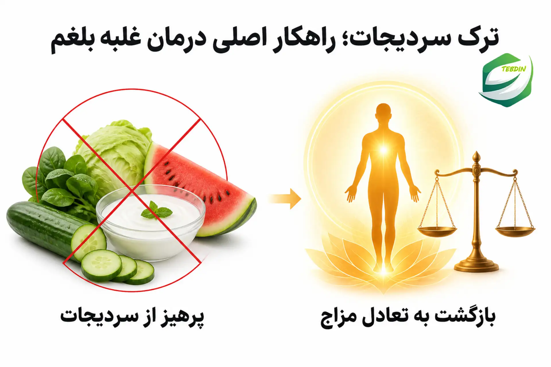 قویترین بلغم زدا + درمان غلبه بلغم 8 ترک سردیجات راهکار اصلی درمان بلغم