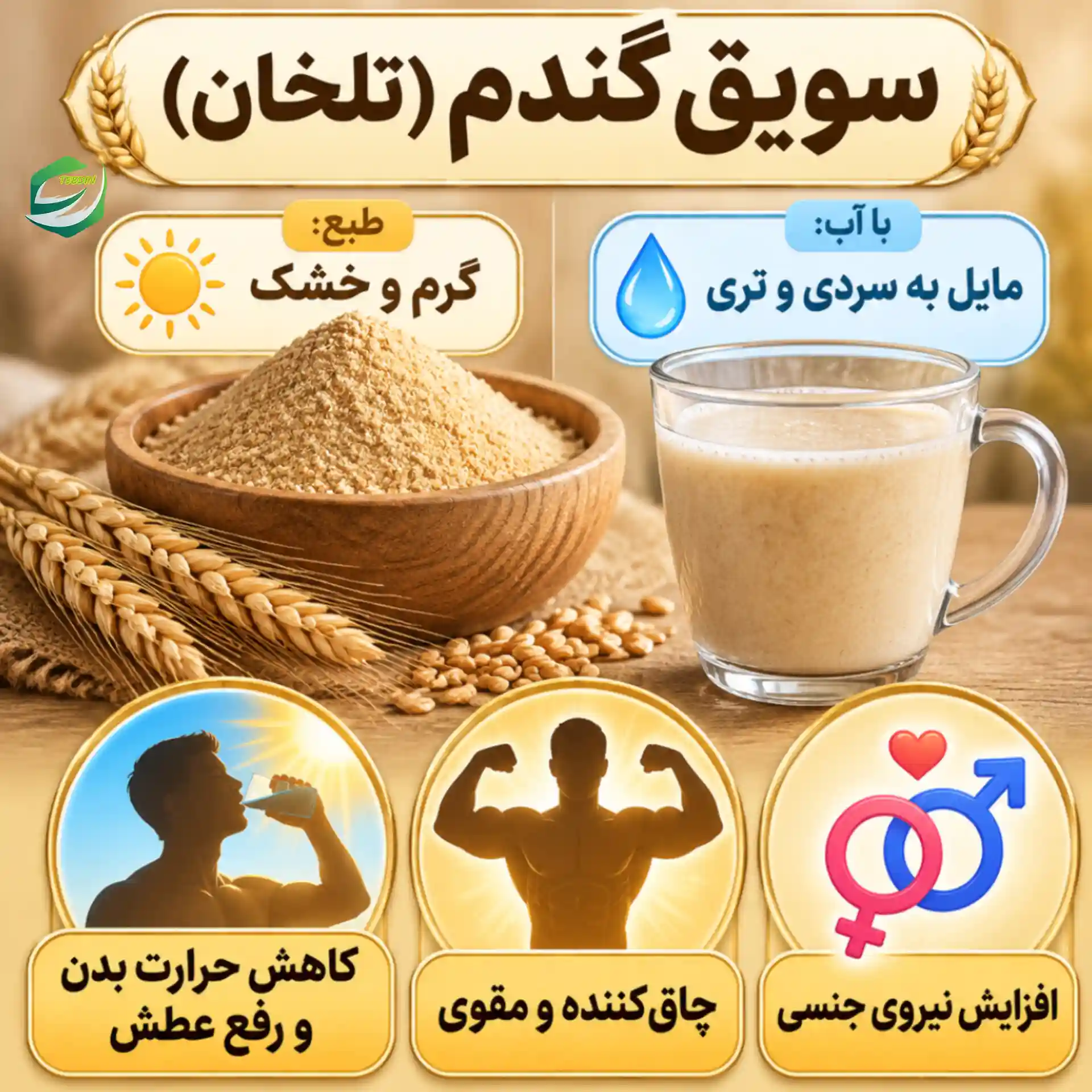 سویق گندم تلخان