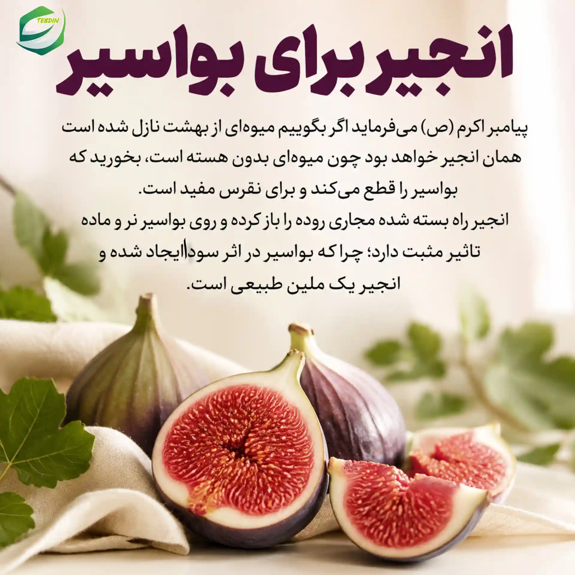 انجیر برای بواسیر