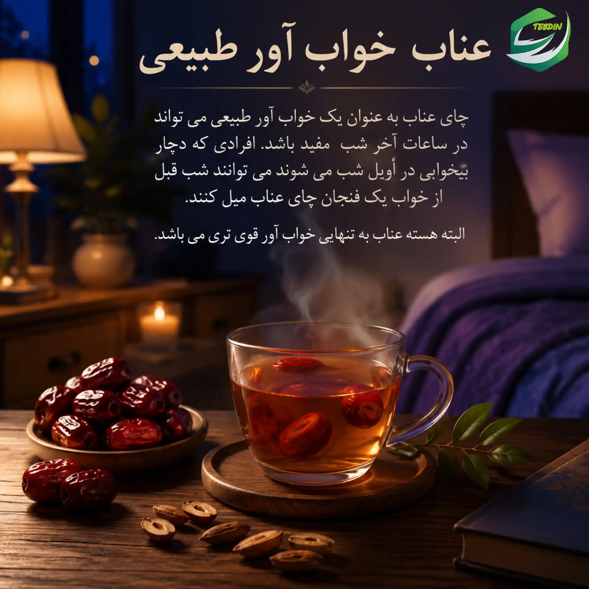 عناب خواب آور طبیعی