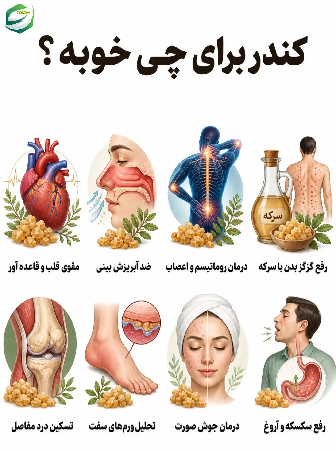 کندر برای چی خوبه؟