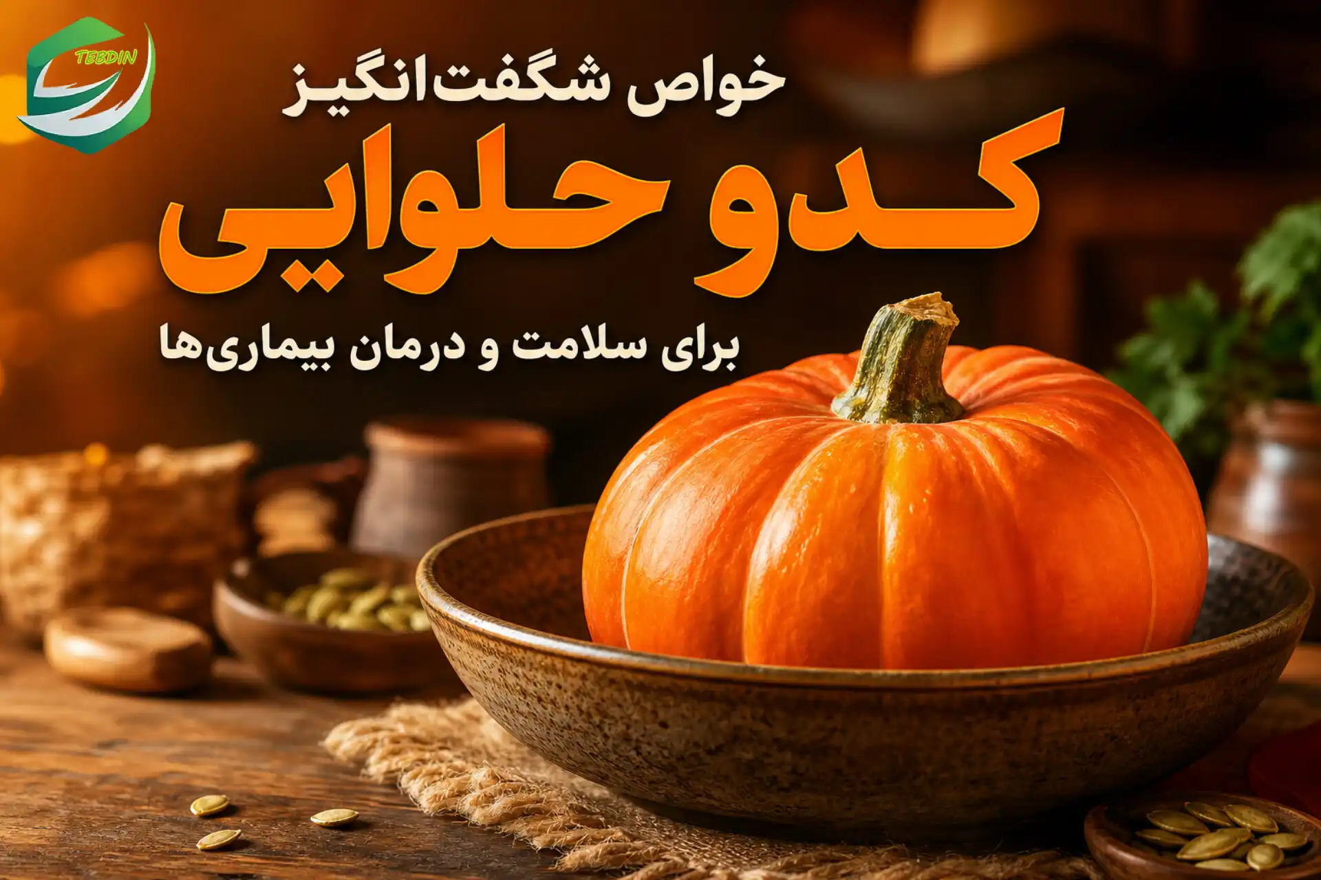 خواص شگفت انگیز کدو حلوایی