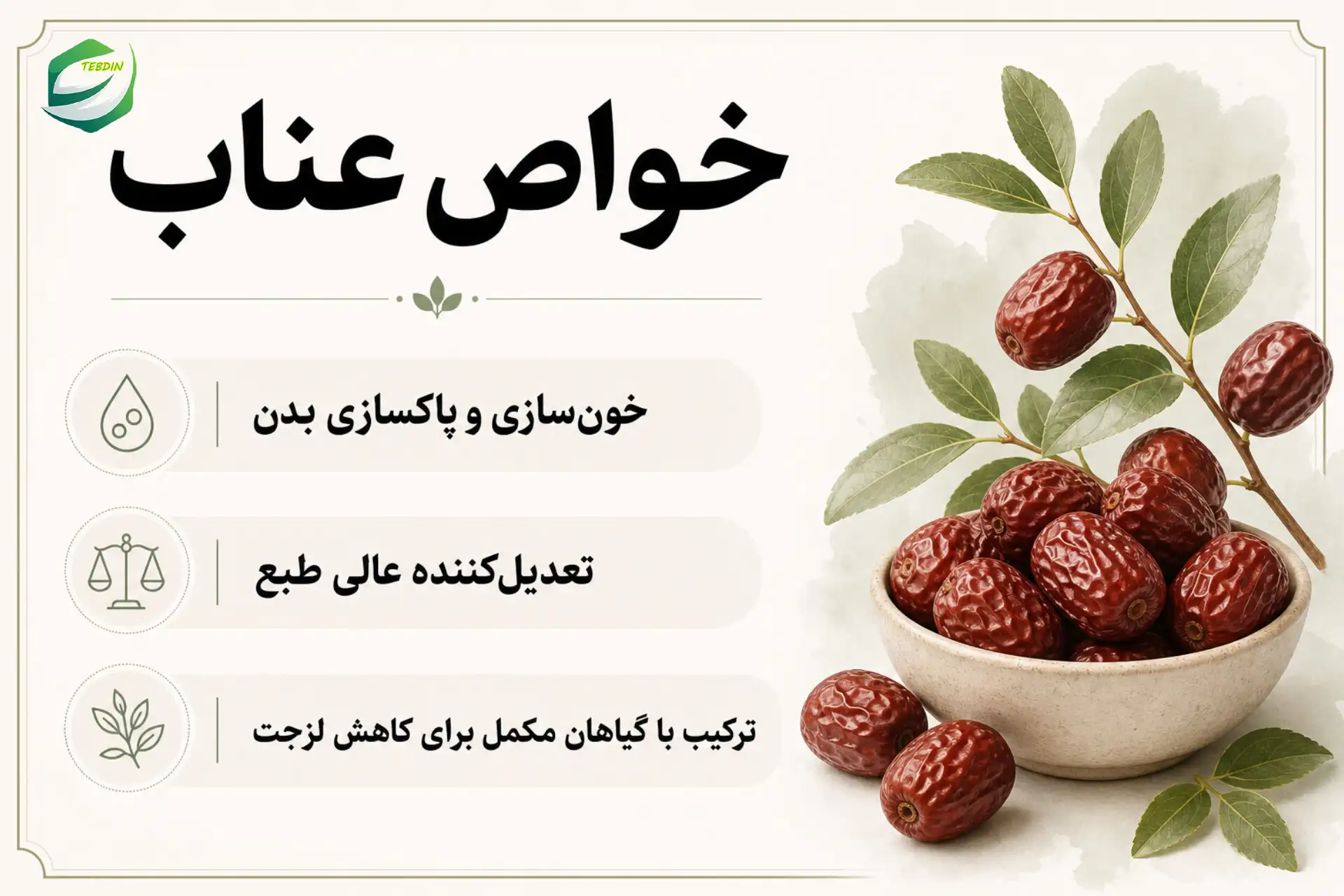 دمنوش عالی برای برطرف کردن غلظت خون در افراد سودایی 7 خواص عناب