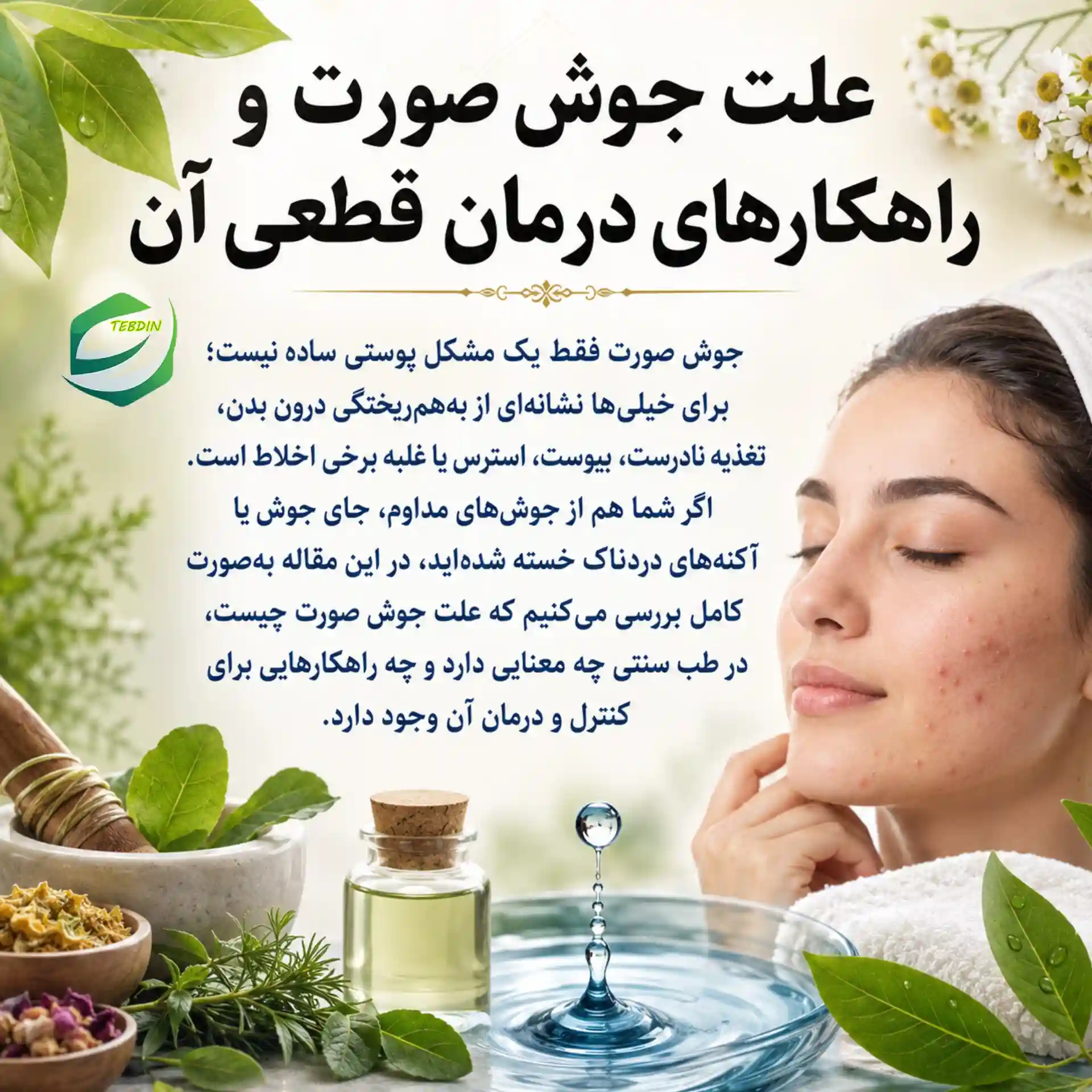 علت جوش صورت و راهکارهای درمان قطعی