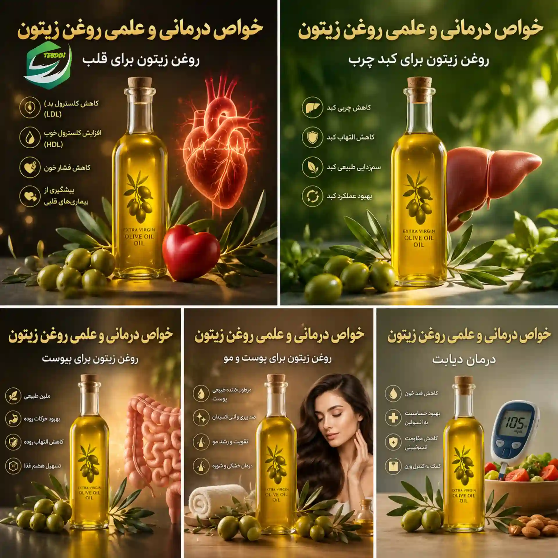 روغن زیتون در دیدگاه ائمه 3 خواص درمانی و علمی روغن زیتون