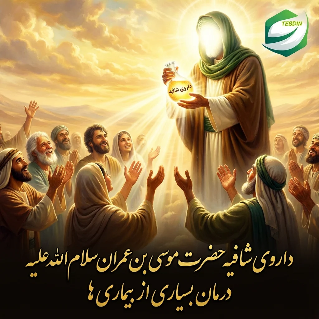 جبرئیل فرستنده داروی شافیه به حضرت موسی