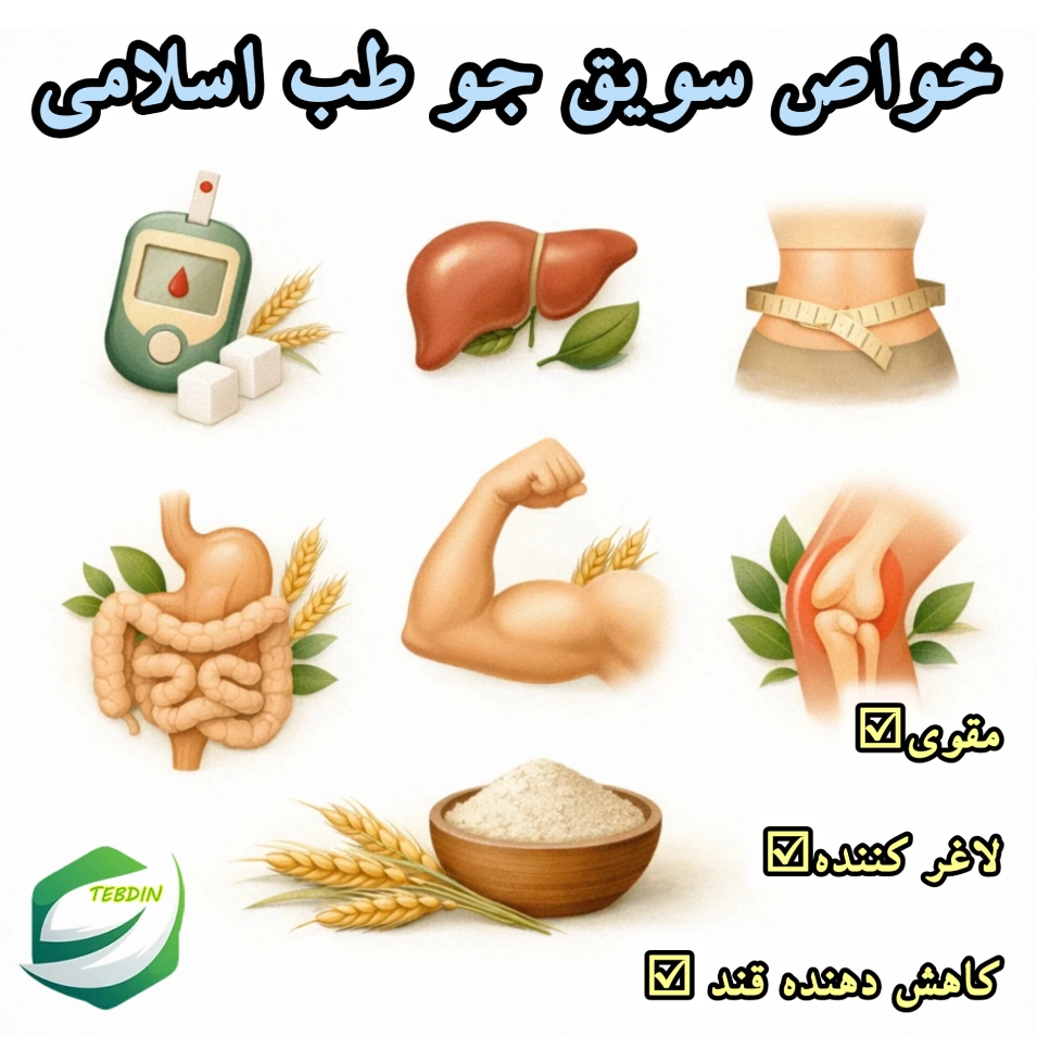 خواص سویق جو طب اسلامی