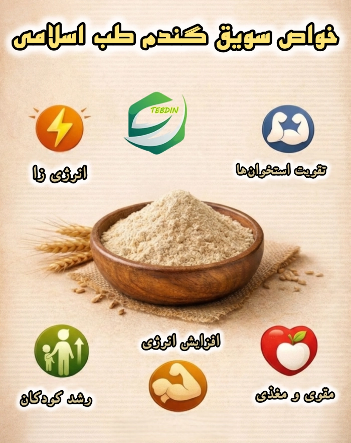 خواص سویق گندم طب اسلامی