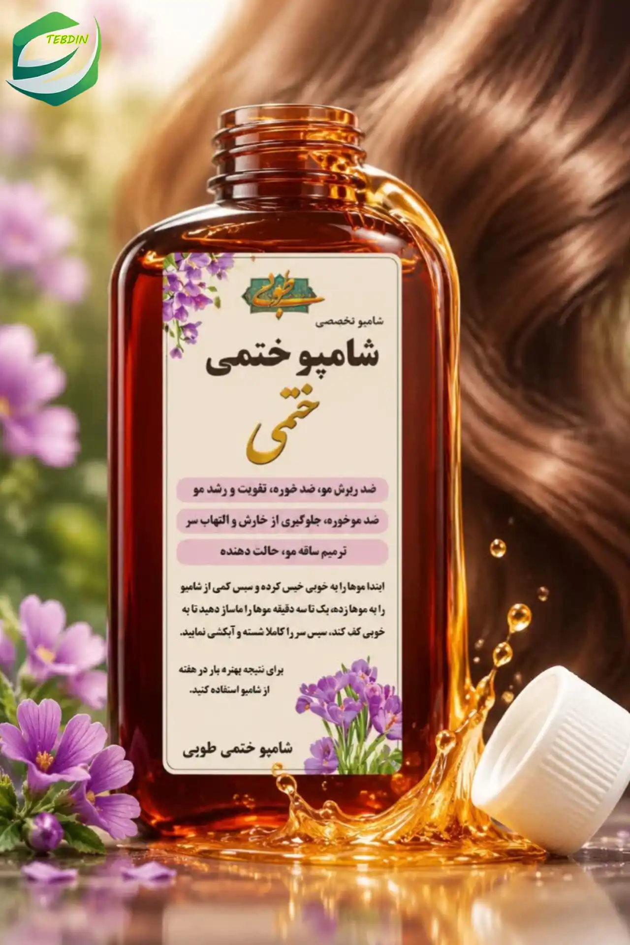 شامپو ختمی 9 شامپو تخصصی ختمی