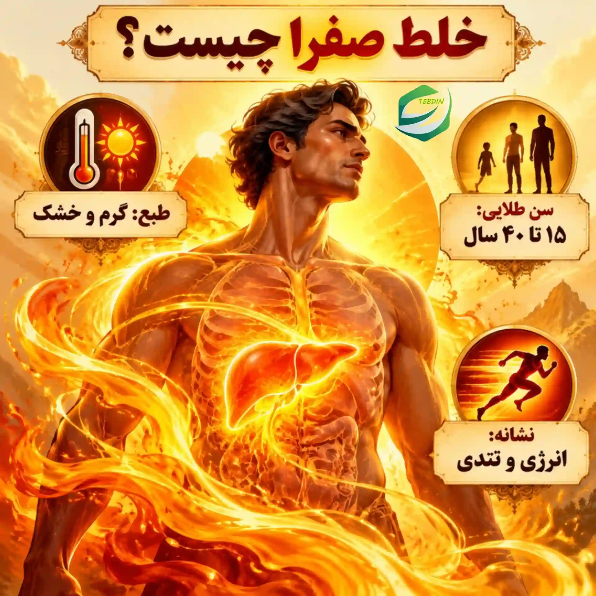 قرص گیاهی صفرابر ترکیبی 4 خلط صفرا چیست؟