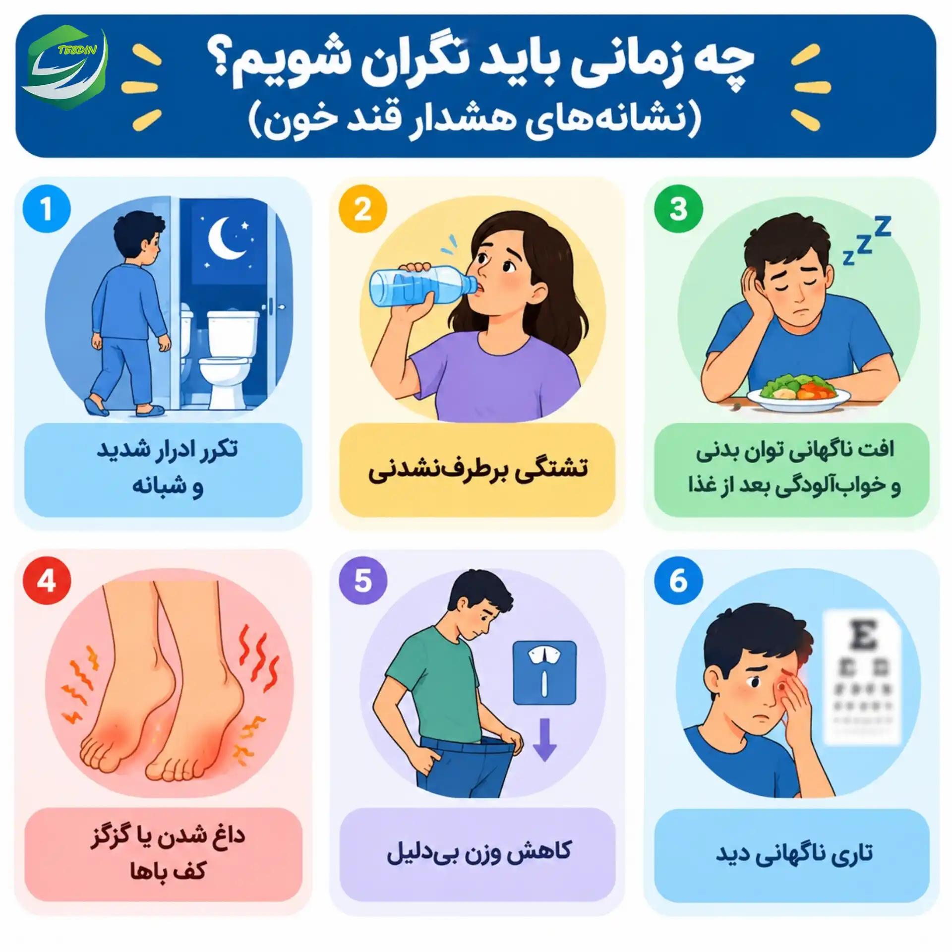 چه زمانی باید نگران شویم؟